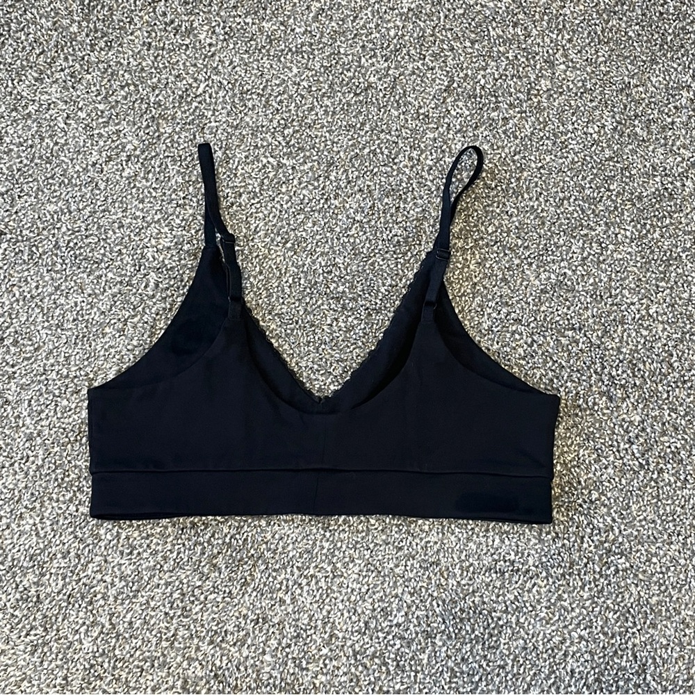 Pact Women's Black Bralette - Picture 4 of 5